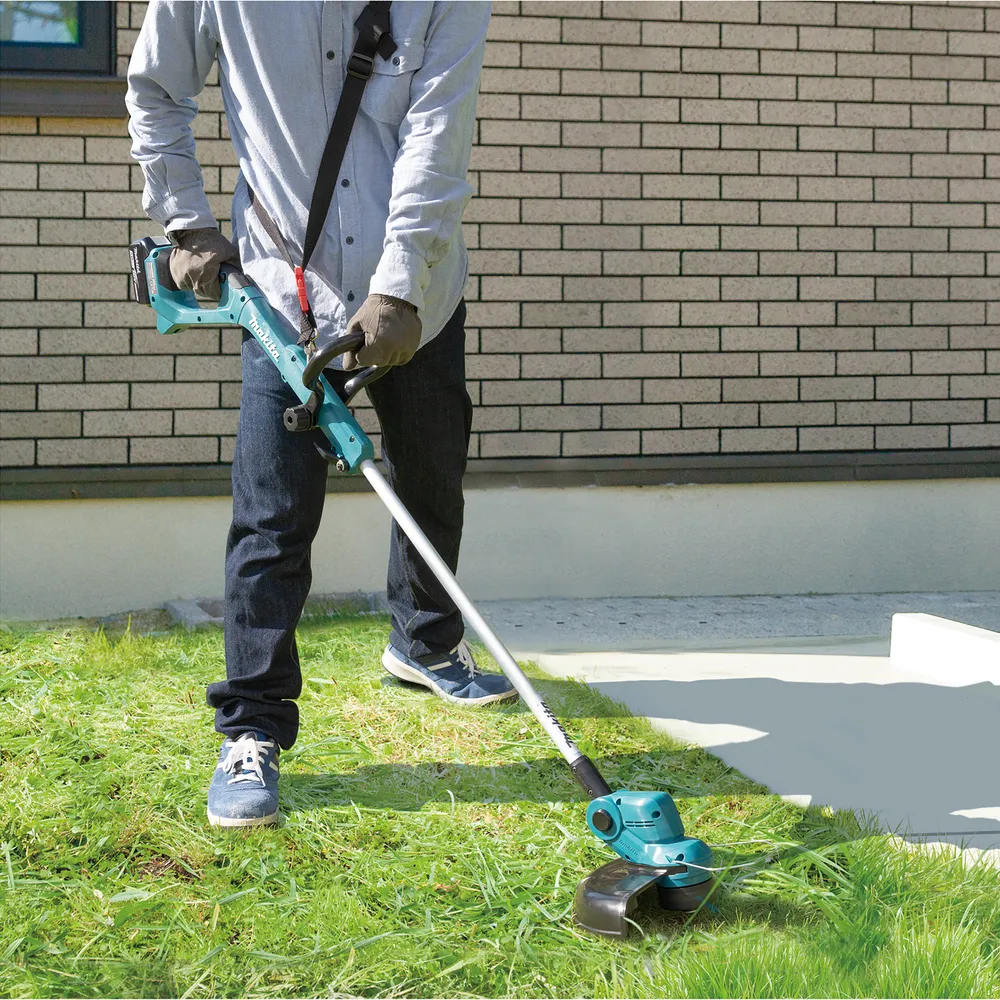 Makita murutrimmer koduaia peenarde ja servade hooldamisel